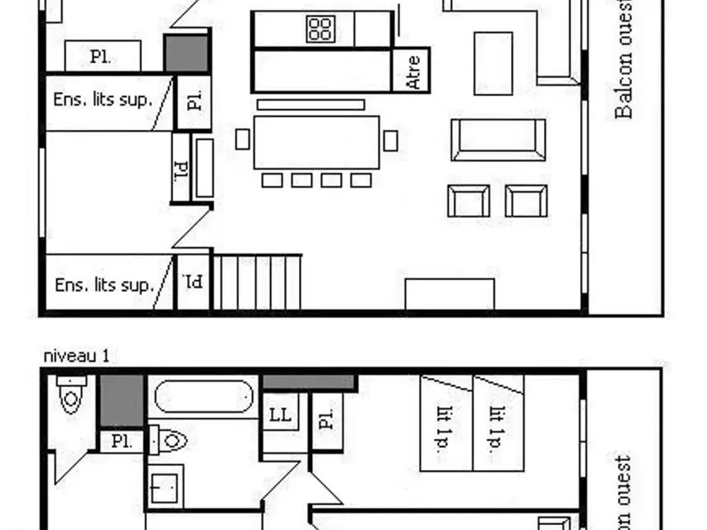 Appartement Méribel, 6 pièces, 12 personnes - FR-1-180-338