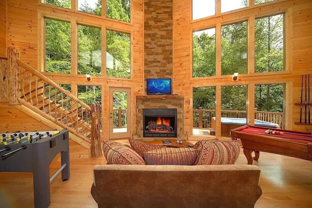 Hot Tub Game Room Romantic