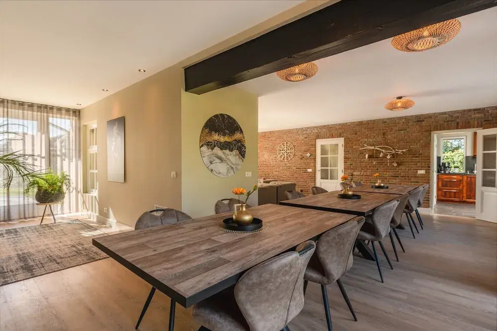 Group House in Twente With Hot Tub