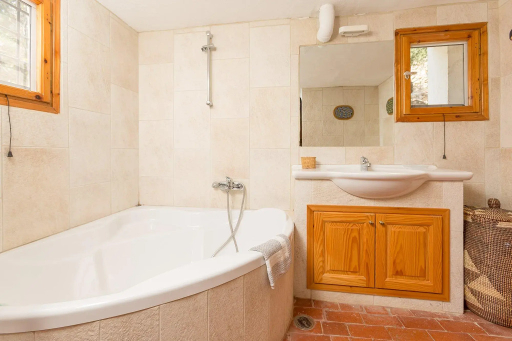 The Olive Press - Agni Bay Large Private Pool Walk to Beach Sea Views A C Wifi Car Not Require - 231