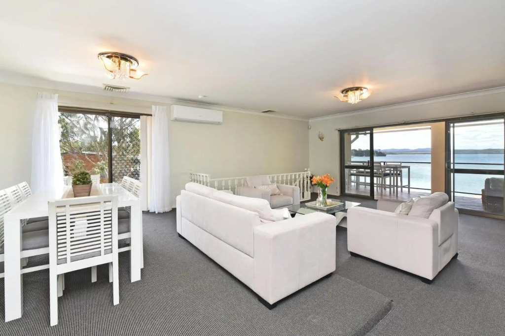 just listed Silverwater Lake Mac Waterfront with Views