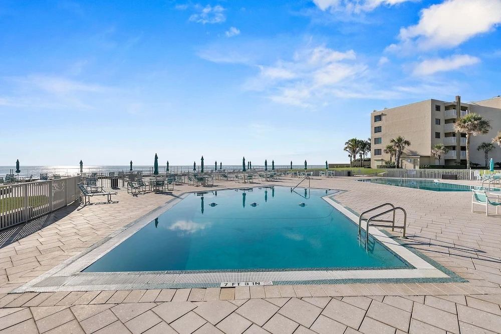 Updated Oceanview Retreat With Pools, Pickleball & Direct Beach Access
