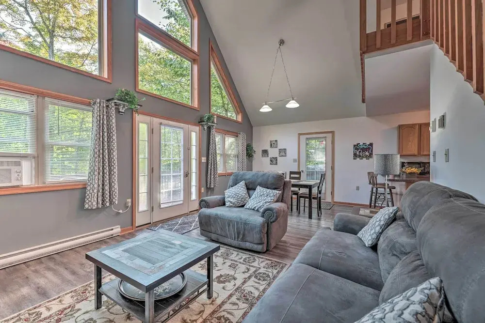 Pocono Lake Home w/ Game Room, Fire Pit & Hot Tub