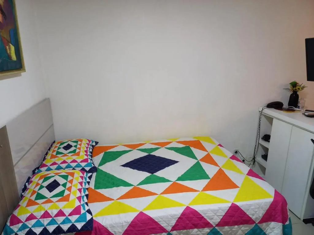 Studio Lateral Vista Mar Barra Internet cama de casal Netflix