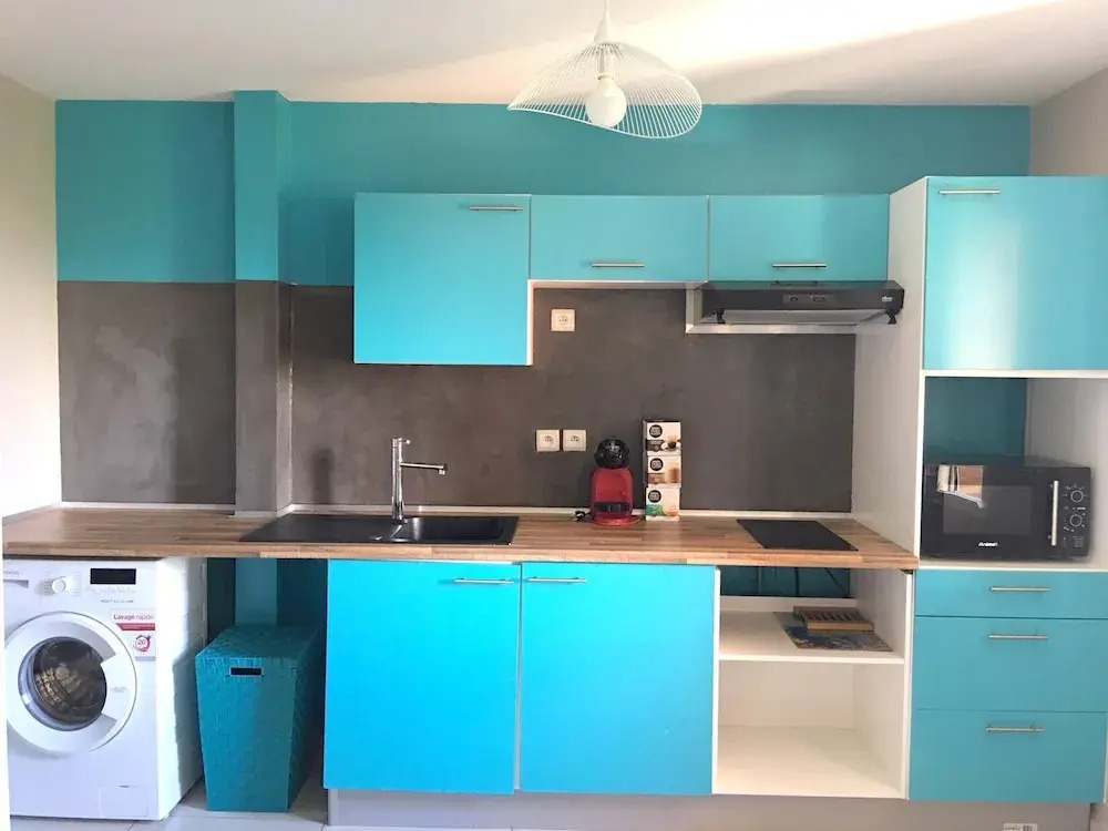 Apartment With one Bedroom in Le Gosier, With Wonderful sea View, Furn