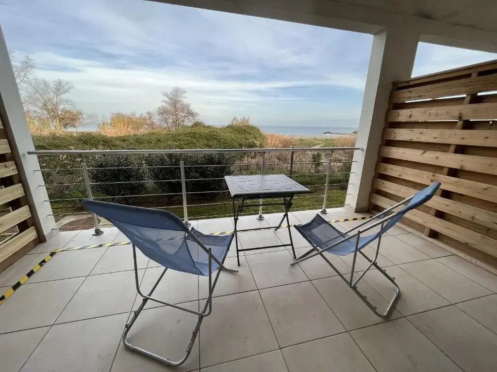 Residence Marina di Bravone - appartement 2 personnes Vue Mer RDC N73