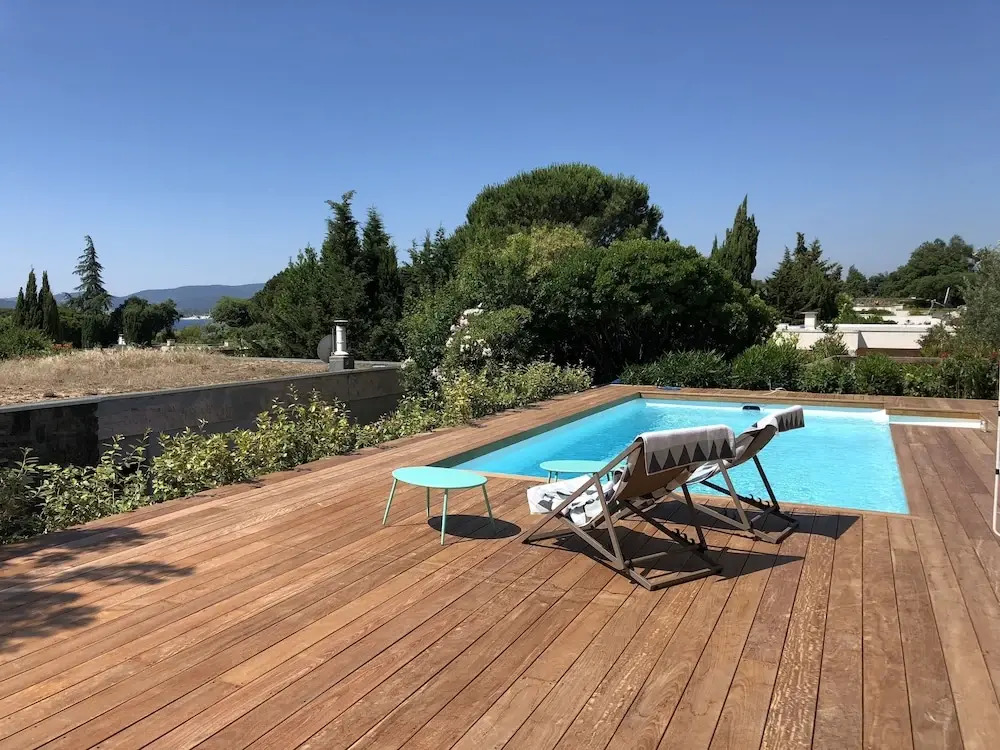 Villa-Golfe de Saint-Tropez/Accès plage privée