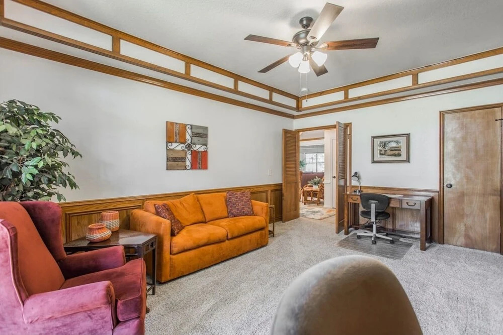 Spacious Retreat With Shaded Yard & Games 4 Bedroom Home by RedAwning