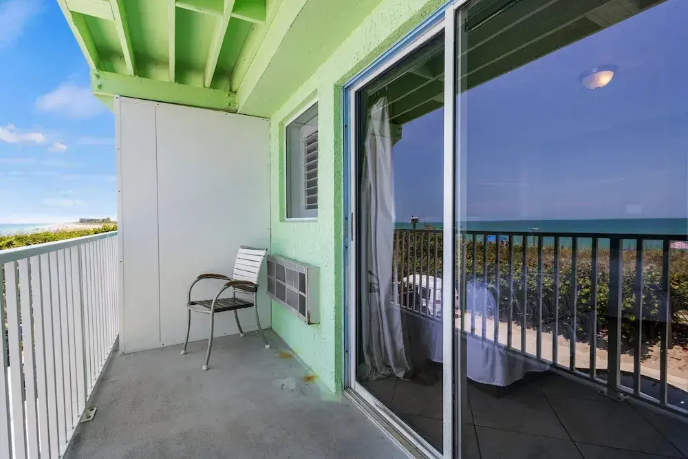 Oceanfront Inn Room #24- Ocean View Balcony 2 Full Beds