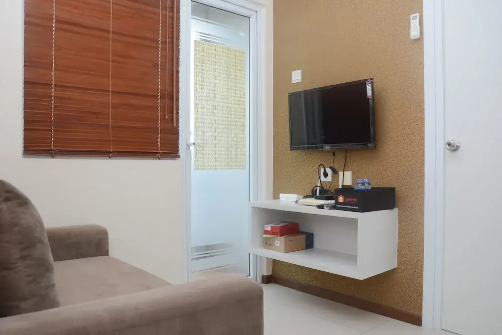 Comfortable 2Br at Green Pramuka City Apartment Direct Access to Mall