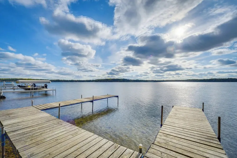 Hayward Cabin w/ Boat Slip + Fish House!