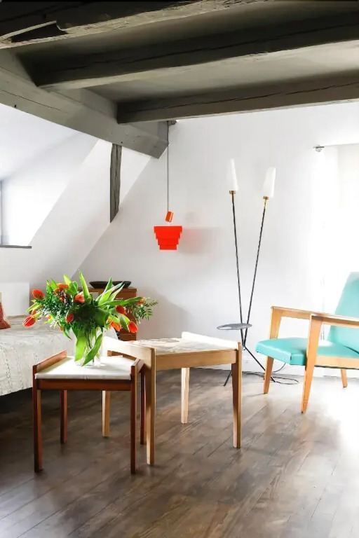 Lappartement au-dessus du