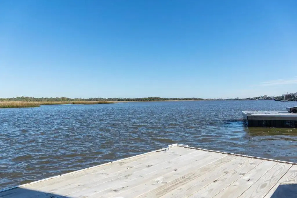 Two Buoys And A Gull by Oak Island Accommodations
