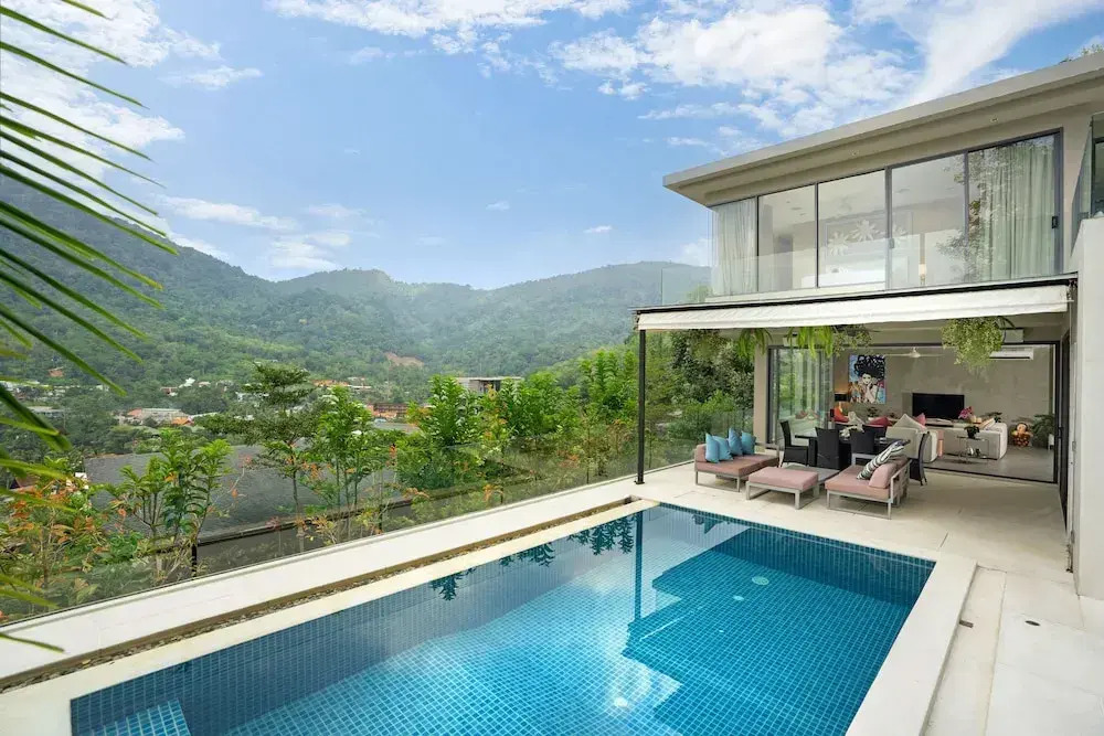 Open Hill View 3BR Natural Park Villa 1