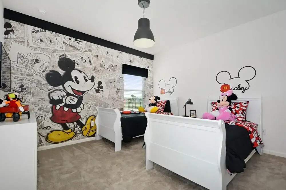 5Br 5Bath Pvt Home BBQ Pool 15min Disney 3056ft
