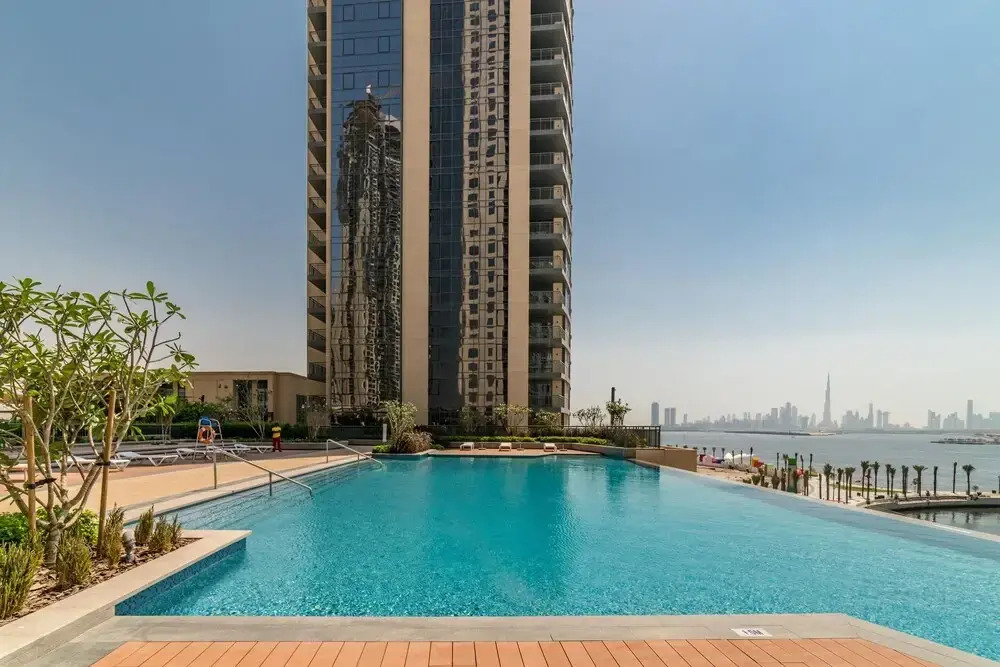Lux BnB  Dubai Creek Harbour BLVD Views