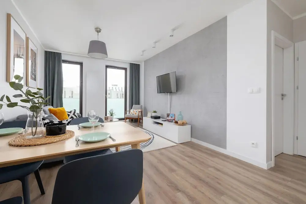 Subtle Grey Apartment by Renters