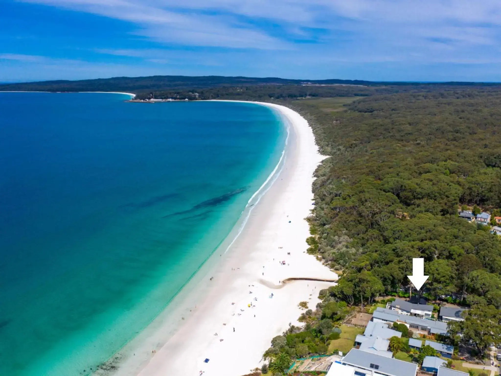 Black Shack on Hyams Beach