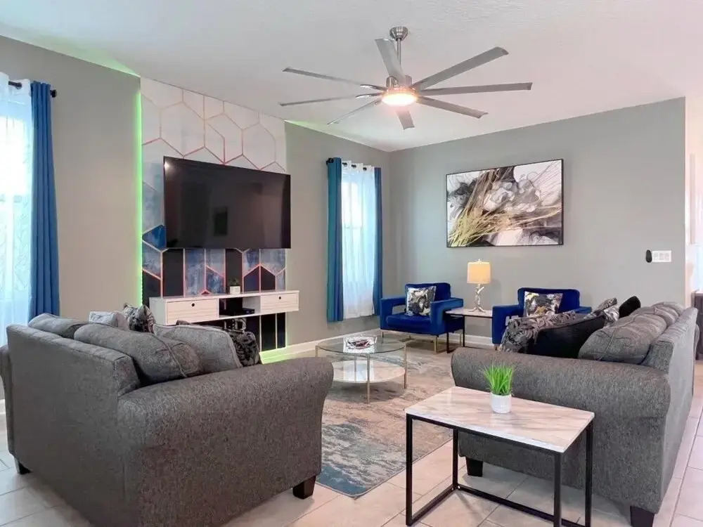 Spacious Home with Fun Decore and Game Room-4544TB