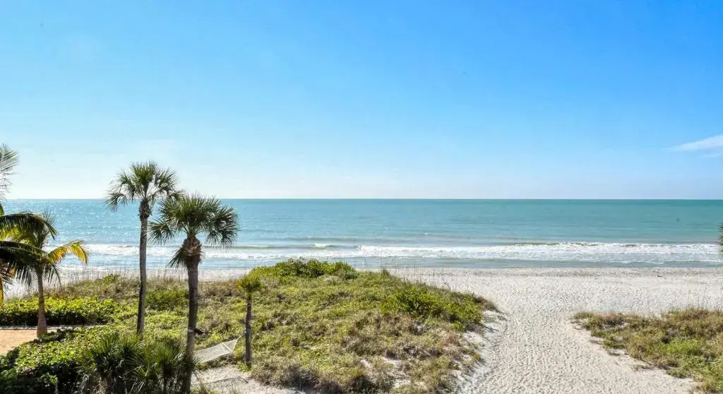 LaPlaya 206C Gorgeous vistas of the Gulf from this light and bright end unit with private access to the beach
