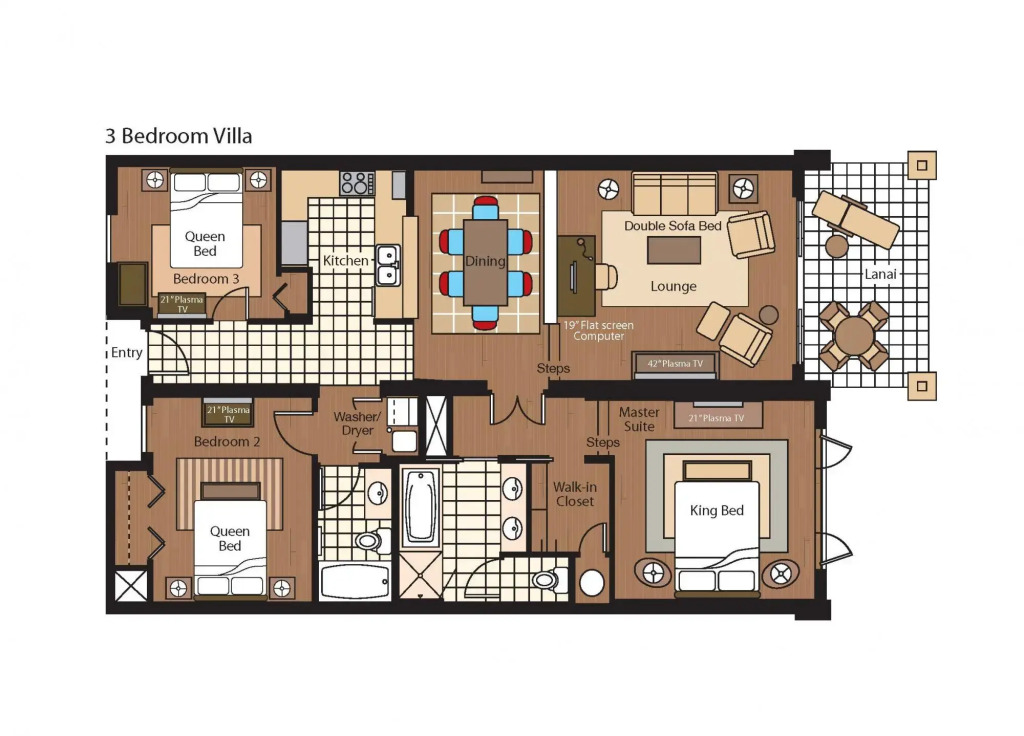 3-Bedroom Villa 110 in Kahuku