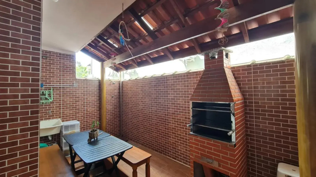 Apartamento Ubatuba com área gourmet