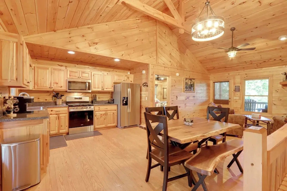Hot Tub & Fire Pit: Secluded Blue Ridge Cabin