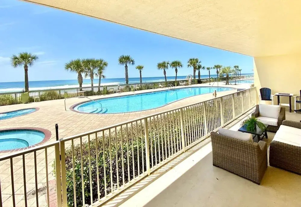 Wonderful Tropical Condo with Beach and Fitness Center Access - Unit 0102 by RedAwning