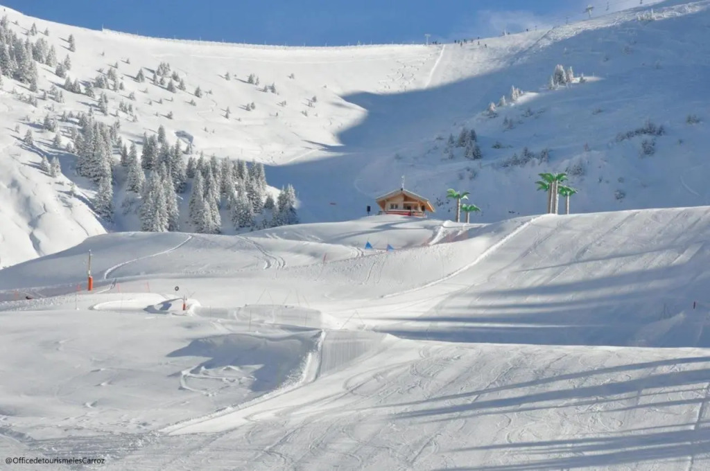 OB222 - 2 pièces Mezzanine 6 pers pieds de pistes