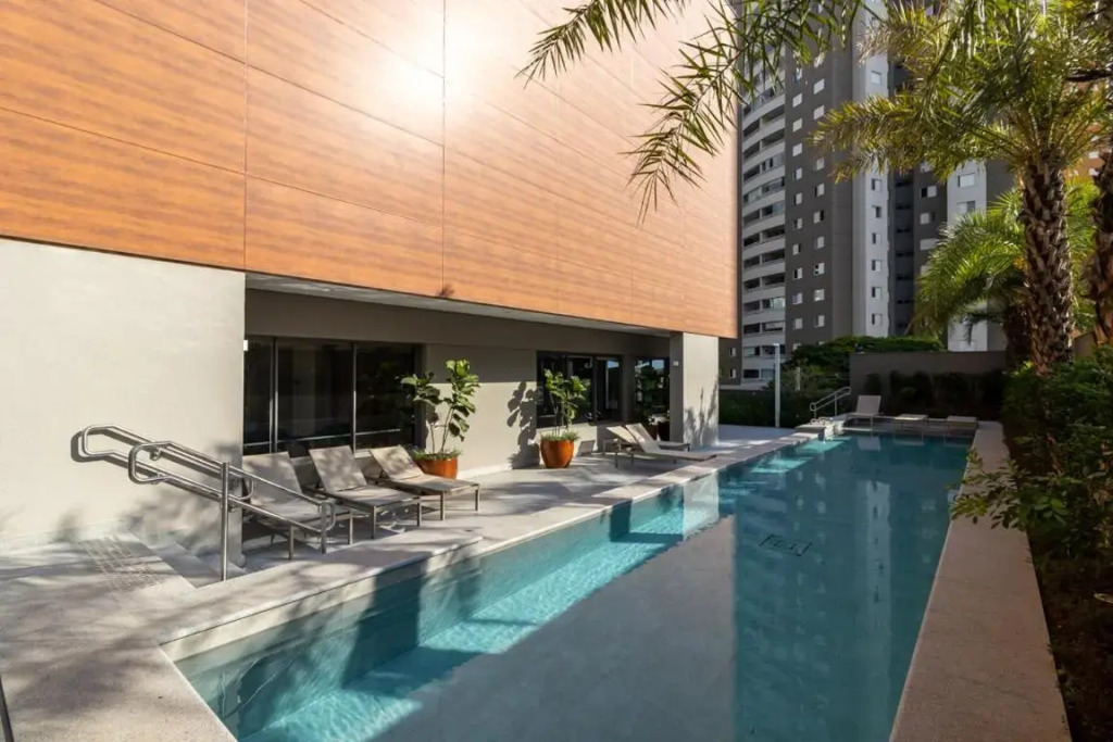 Studio de luxo mobiliado em Moema