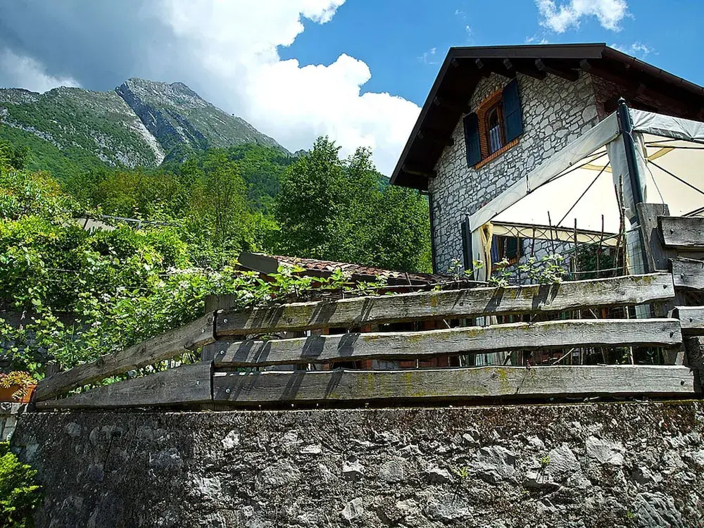 Cottage in Italy with Alpine Fireplace