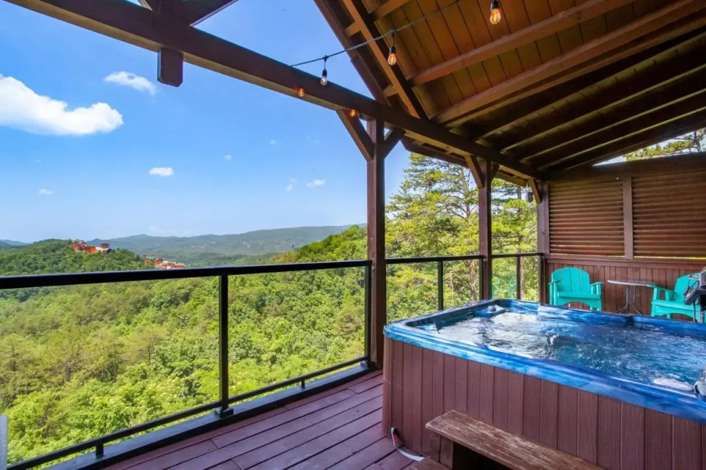Smokies Sunset MTN Views Hot Tub Games MORE