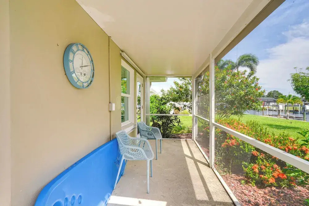 Canal-front Home w/ Boat Lift in Cape Coral!