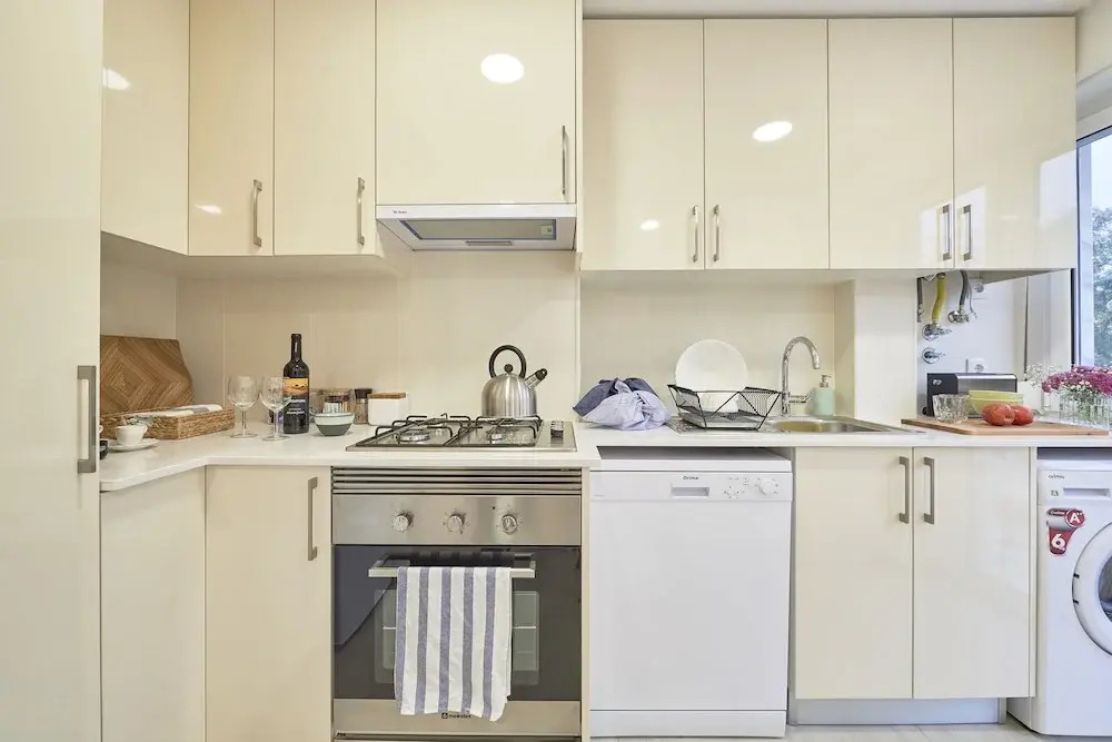 Light Apartment W/ Balcony Apartment by TimeCooler