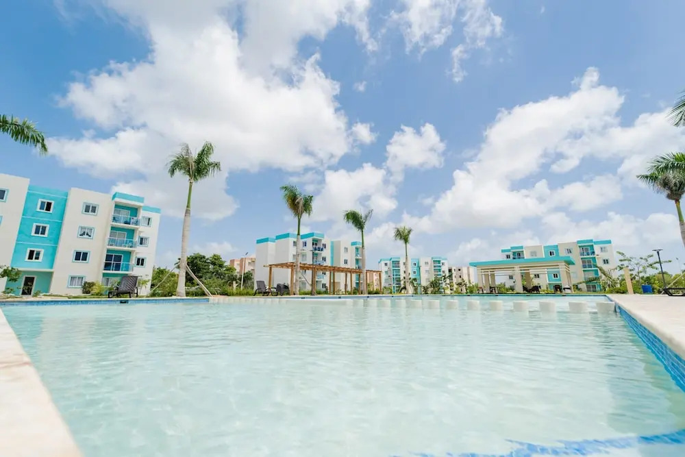 Elegant Pool-view Apartment Near Punta Cana Beach