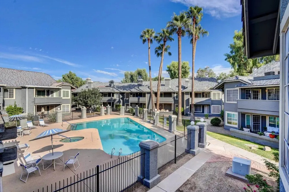 Balcony & Pool Access: Quiet West Chandler Condo