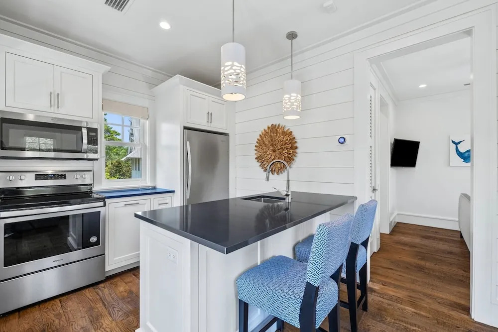 "Stress Free" Golf Cart Pool Exquisite, 6 bedroom, new construction home WaterColor 6 Home by RedAwning