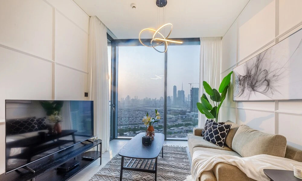Manzil - Sleek 1BR nr Downtown w Burj views