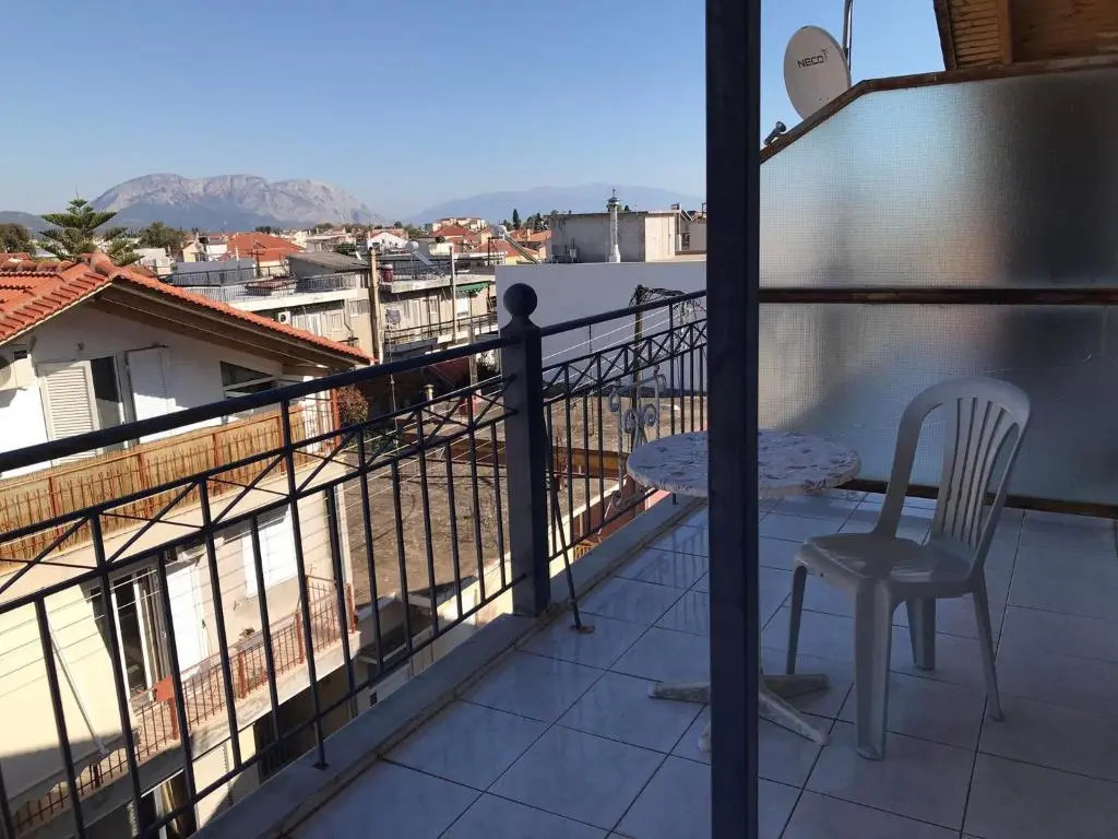 Ion Apartments Messolonghi Single Bed Room Mountain View Loft