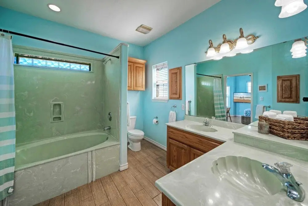 Sleeps 24 2 Homes w/ Beach Boardwalk Access & Deck Views Steps to the Beach