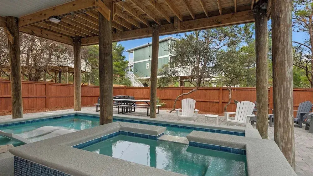 Private Heated Pool in Seacrest for 12 3 Minutes to the Beach