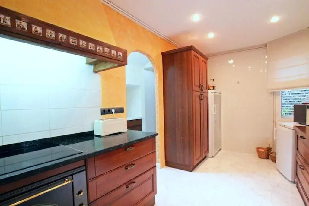 House with 4 bedrooms in Sitges with wonderful sea view shared pool furnished terrace