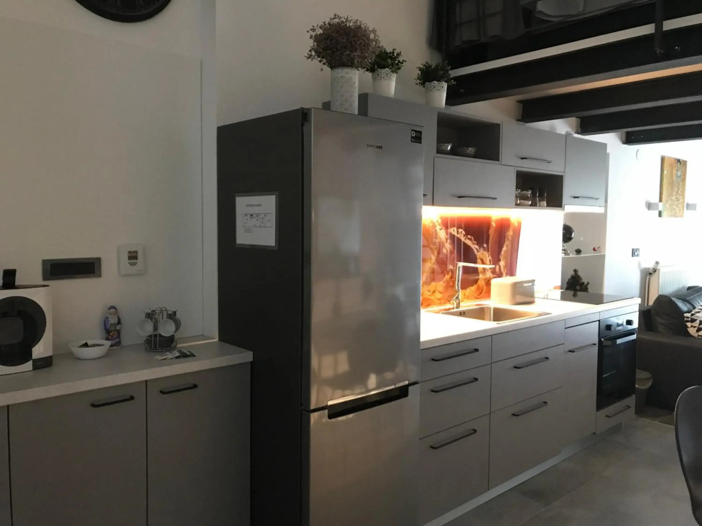 Grey apartment Zagreb
