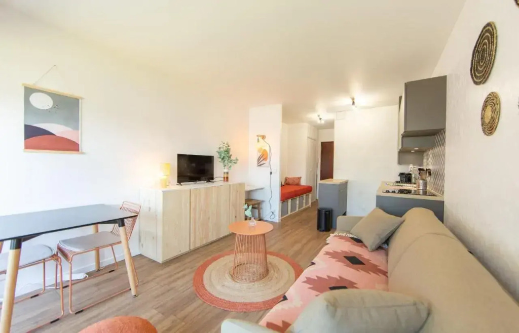 STUDIO DU PORT 30 à ANDERNOS - vue bassin