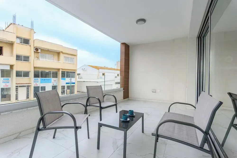 Mirage 2-BR Apt. & Balcony in Larnaca