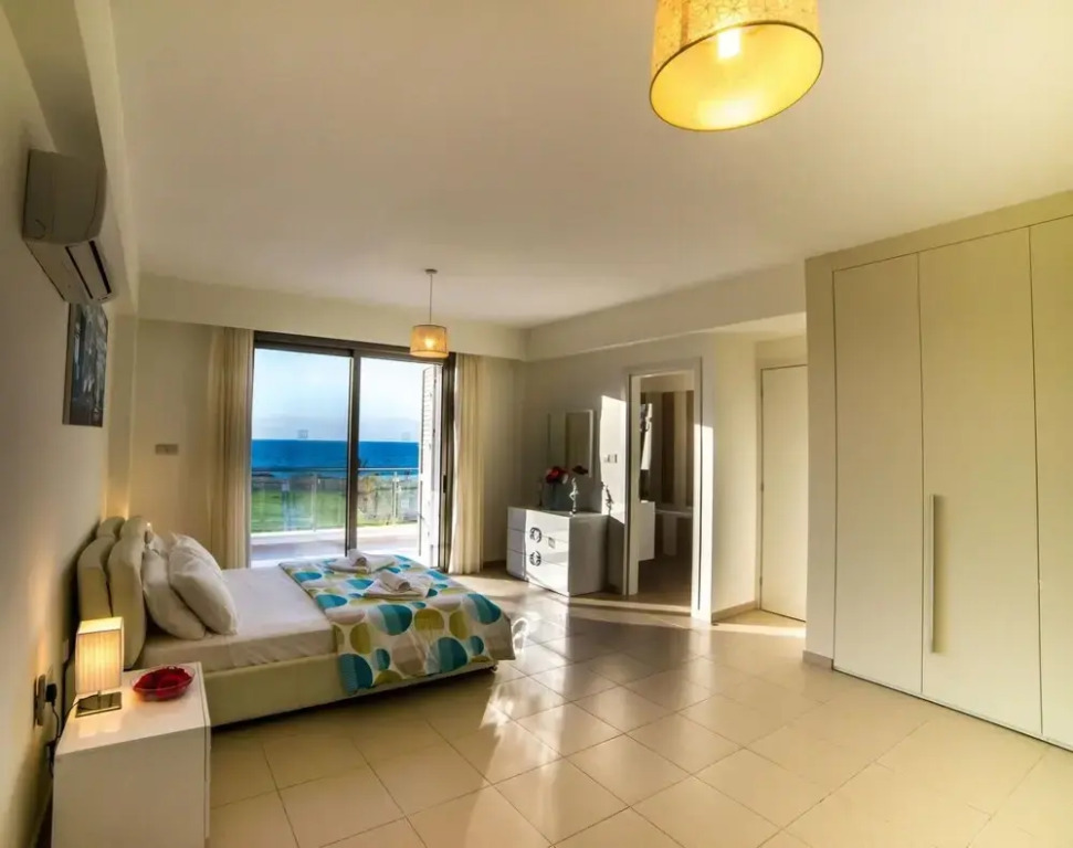 Eastmed Villas Paphos Limni Beach Villa Beachfront Four Bedroom Luxury Villa