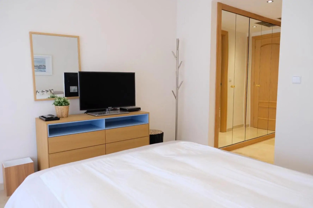 luxury modern apartment with terrace, pool and garage!