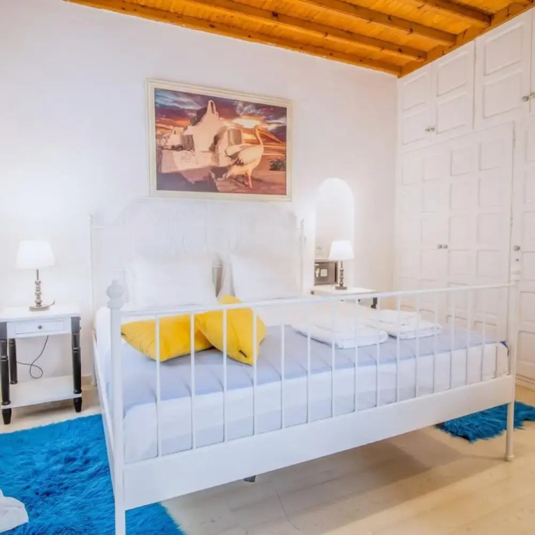 Like a White Seagull in the Heart of Mykonos