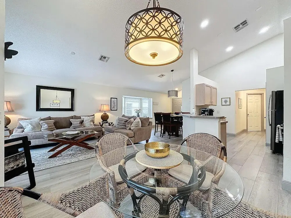 South Facing Golf Course Villa Updates Throughout