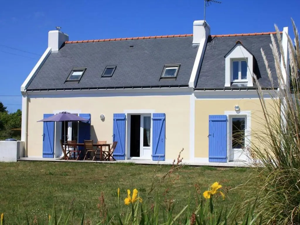 Maison charmante et spacieuse proche plage à Locmaria - FR-1-418-12